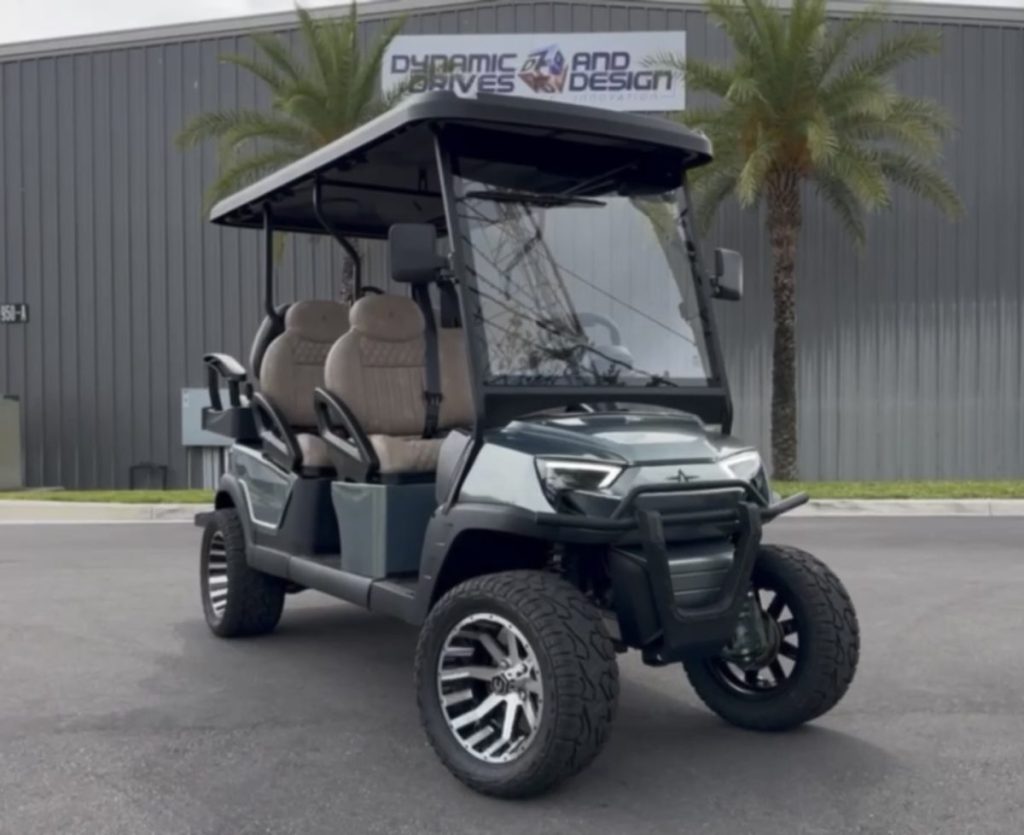 2024 Atlas Cart 6 Passenger LSV, Titanium Green