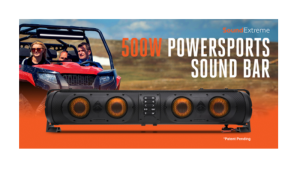 ECOXGEAR® Introduces powersports waterproof amplified Bluetooth soundbar