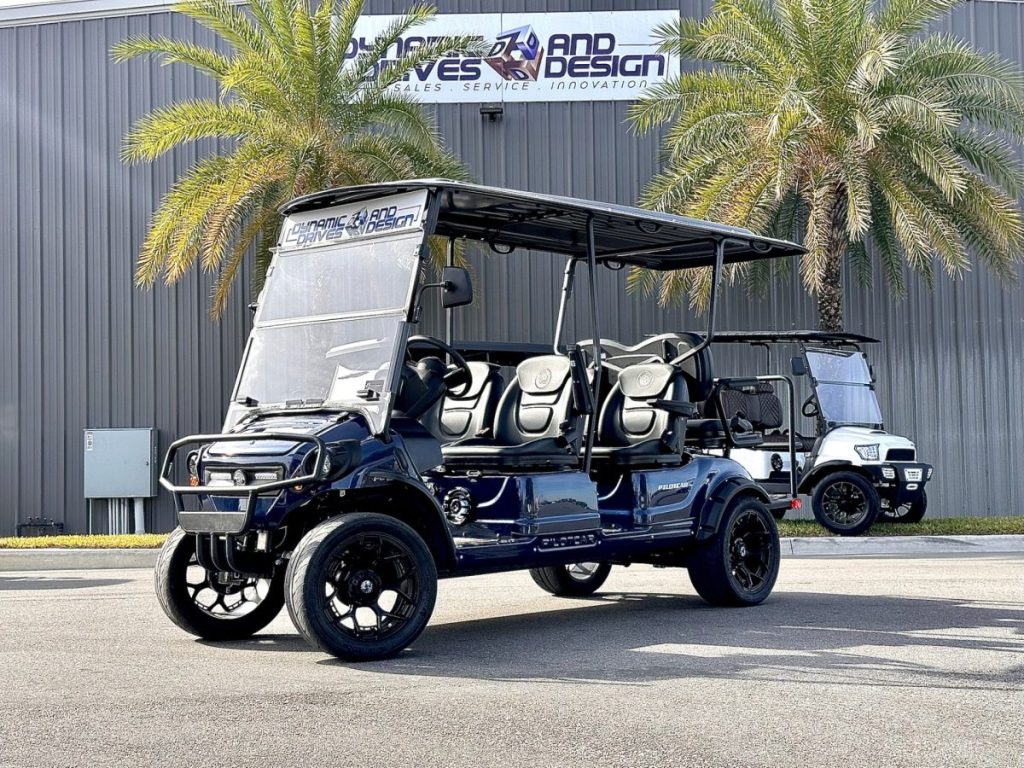 2025 Pilot Car EV 6 Passenger Loaded Big Stereo Lithium Wheels/Tries Package Fender Flares